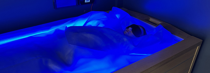Chiropractic Delray Beach FL Person in Floatation Device