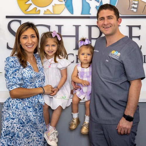 Chiropractor Delray Beach FL Elan Schrier With Family